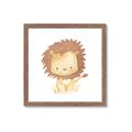 Picture of Lovely Lion _GroupedProduct_Square_Mini_ _GroupedProduct_Square_Framed_Matted_