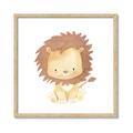 Picture of Lovely Lion _GroupedProduct_Square_Mini_ _GroupedProduct_Square_Framed_Matted_