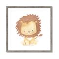 Picture of Lovely Lion _GroupedProduct_Square_Mini_ _GroupedProduct_Square_Framed_Matted_