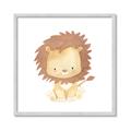 Picture of Lovely Lion _GroupedProduct_Square_Mini_ _GroupedProduct_Square_Framed_Matted_