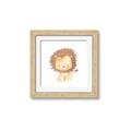 Picture of Lovely Lion _GroupedProduct_Square_Mini_ _GroupedProduct_Square_Framed_Matted_