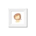 Picture of Lovely Lion _GroupedProduct_Square_Mini_ _GroupedProduct_Square_Framed_Matted_