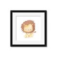 Picture of Lovely Lion _GroupedProduct_Square_Mini_ _GroupedProduct_Square_Framed_Matted_