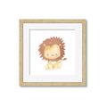 Picture of Lovely Lion _GroupedProduct_Square_Mini_ _GroupedProduct_Square_Framed_Matted_