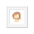 Picture of Lovely Lion _GroupedProduct_Square_Mini_ _GroupedProduct_Square_Framed_Matted_