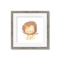 Picture of Lovely Lion _GroupedProduct_Square_Mini_ _GroupedProduct_Square_Framed_Matted_