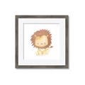 Picture of Lovely Lion _GroupedProduct_Square_Mini_ _GroupedProduct_Square_Framed_Matted_