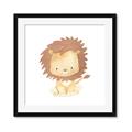 Picture of Lovely Lion _GroupedProduct_Square_Mini_ _GroupedProduct_Square_Framed_Matted_