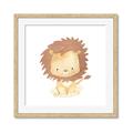 Picture of Lovely Lion _GroupedProduct_Square_Mini_ _GroupedProduct_Square_Framed_Matted_