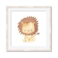 Picture of Lovely Lion _GroupedProduct_Square_Mini_ _GroupedProduct_Square_Framed_Matted_