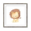 Picture of Lovely Lion _GroupedProduct_Square_Mini_ _GroupedProduct_Square_Framed_Matted_