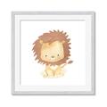 Picture of Lovely Lion _GroupedProduct_Square_Mini_ _GroupedProduct_Square_Framed_Matted_