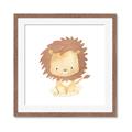 Picture of Lovely Lion _GroupedProduct_Square_Mini_ _GroupedProduct_Square_Framed_Matted_