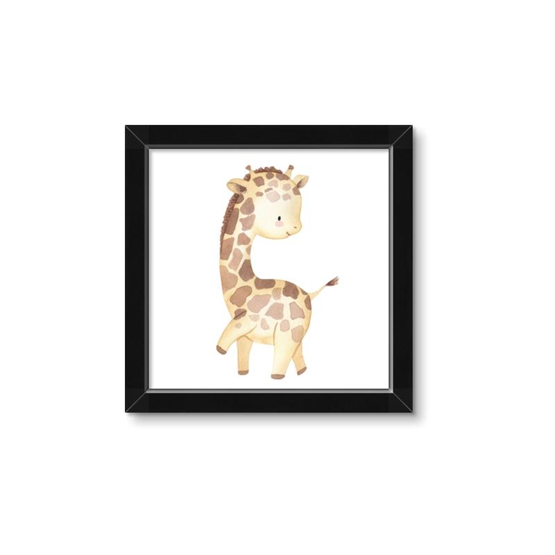 Picture of Lovely Giraffe _GroupedProduct_Square_Mini_ _GroupedProduct_Square_Framed_Matted_