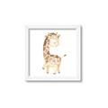 Picture of Lovely Giraffe _GroupedProduct_Square_Mini_ _GroupedProduct_Square_Framed_Matted_