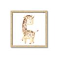 Picture of Lovely Giraffe _GroupedProduct_Square_Mini_ _GroupedProduct_Square_Framed_Matted_