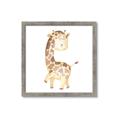 Picture of Lovely Giraffe _GroupedProduct_Square_Mini_ _GroupedProduct_Square_Framed_Matted_