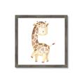 Picture of Lovely Giraffe _GroupedProduct_Square_Mini_ _GroupedProduct_Square_Framed_Matted_