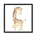 Picture of Lovely Giraffe _GroupedProduct_Square_Mini_ _GroupedProduct_Square_Framed_Matted_