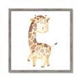 Picture of Lovely Giraffe _GroupedProduct_Square_Mini_ _GroupedProduct_Square_Framed_Matted_
