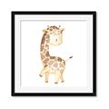 Picture of Lovely Giraffe _GroupedProduct_Square_Mini_ _GroupedProduct_Square_Framed_Matted_