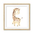 Picture of Lovely Giraffe _GroupedProduct_Square_Mini_ _GroupedProduct_Square_Framed_Matted_