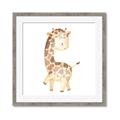 Picture of Lovely Giraffe _GroupedProduct_Square_Mini_ _GroupedProduct_Square_Framed_Matted_