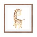 Picture of Lovely Giraffe _GroupedProduct_Square_Mini_ _GroupedProduct_Square_Framed_Matted_