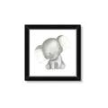 Picture of Lovely Elephant _GroupedProduct_Square_Mini_ _GroupedProduct_Square_Framed_Matted_