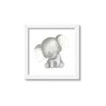Picture of Lovely Elephant _GroupedProduct_Square_Mini_ _GroupedProduct_Square_Framed_Matted_