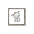 Picture of Lovely Elephant _GroupedProduct_Square_Mini_ _GroupedProduct_Square_Framed_Matted_