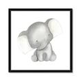 Picture of Lovely Elephant _GroupedProduct_Square_Mini_ _GroupedProduct_Square_Framed_Matted_