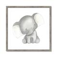 Picture of Lovely Elephant _GroupedProduct_Square_Mini_ _GroupedProduct_Square_Framed_Matted_