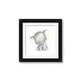 Picture of Lovely Elephant _GroupedProduct_Square_Mini_ _GroupedProduct_Square_Framed_Matted_