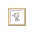 Picture of Lovely Elephant _GroupedProduct_Square_Mini_ _GroupedProduct_Square_Framed_Matted_