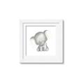 Picture of Lovely Elephant _GroupedProduct_Square_Mini_ _GroupedProduct_Square_Framed_Matted_
