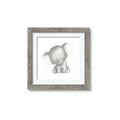 Picture of Lovely Elephant _GroupedProduct_Square_Mini_ _GroupedProduct_Square_Framed_Matted_