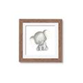 Picture of Lovely Elephant _GroupedProduct_Square_Mini_ _GroupedProduct_Square_Framed_Matted_