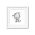 Picture of Lovely Elephant _GroupedProduct_Square_Mini_ _GroupedProduct_Square_Framed_Matted_