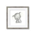 Picture of Lovely Elephant _GroupedProduct_Square_Mini_ _GroupedProduct_Square_Framed_Matted_