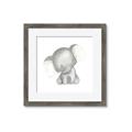 Picture of Lovely Elephant _GroupedProduct_Square_Mini_ _GroupedProduct_Square_Framed_Matted_