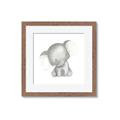 Picture of Lovely Elephant _GroupedProduct_Square_Mini_ _GroupedProduct_Square_Framed_Matted_