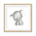 Picture of Lovely Elephant _GroupedProduct_Square_Mini_ _GroupedProduct_Square_Framed_Matted_
