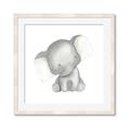 Picture of Lovely Elephant _GroupedProduct_Square_Mini_ _GroupedProduct_Square_Framed_Matted_