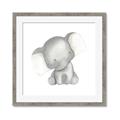 Picture of Lovely Elephant _GroupedProduct_Square_Mini_ _GroupedProduct_Square_Framed_Matted_