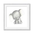 Picture of Lovely Elephant _GroupedProduct_Square_Mini_ _GroupedProduct_Square_Framed_Matted_