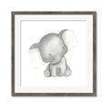 Picture of Lovely Elephant _GroupedProduct_Square_Mini_ _GroupedProduct_Square_Framed_Matted_