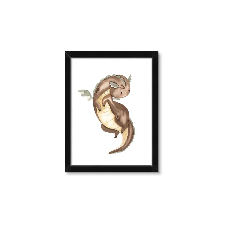 Picture of Adorable Flying Dragon I _GroupedProduct_Rectangle_Portrait_Mini_ _GroupedProduct_Rectangle_Portrait_Framed_Matted_
