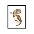 Picture of Adorable Flying Dragon I _GroupedProduct_Rectangle_Portrait_Mini_ _GroupedProduct_Rectangle_Portrait_Framed_Matted_