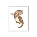 Picture of Adorable Flying Dragon I _GroupedProduct_Rectangle_Portrait_Mini_ _GroupedProduct_Rectangle_Portrait_Framed_Matted_